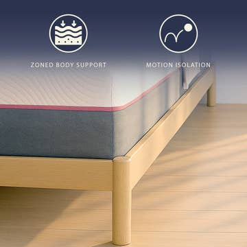 Matelas Memory Foam Breeze & Ressorts Ensachés — Déhoussable | Fabriqué en Italie