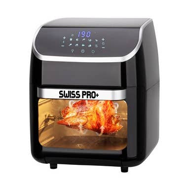 Four à Convection Air Fryer Swiss Pro+ 12 L – Écran Tactile & Porte Transparente