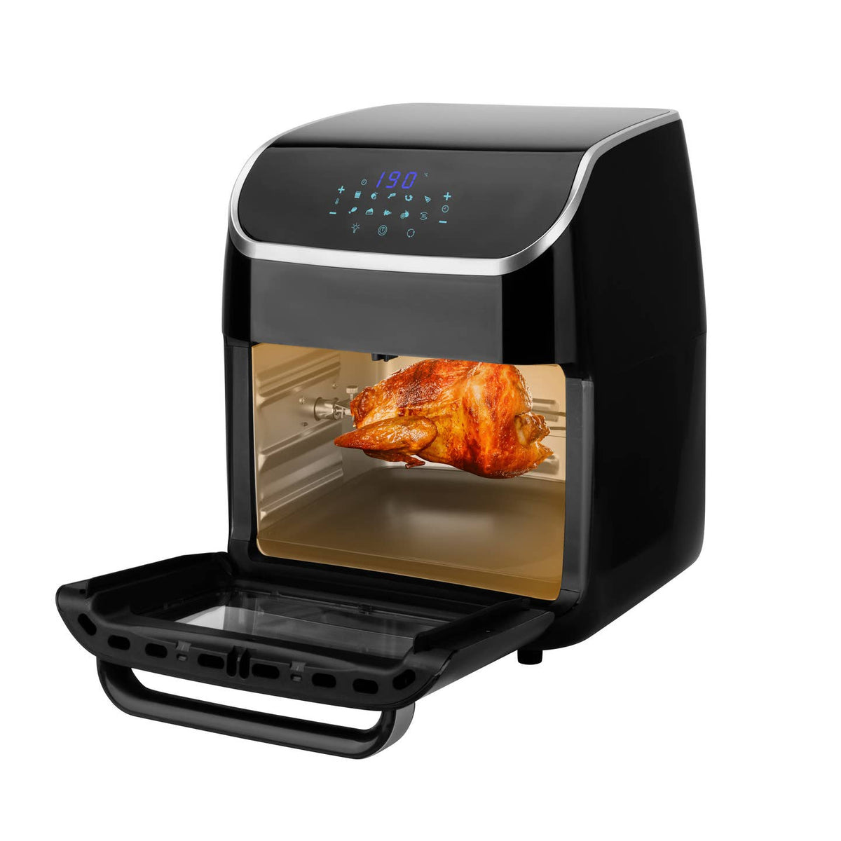 Four à Convection Air Fryer Swiss Pro+ 12 L – Écran Tactile & Porte Transparente