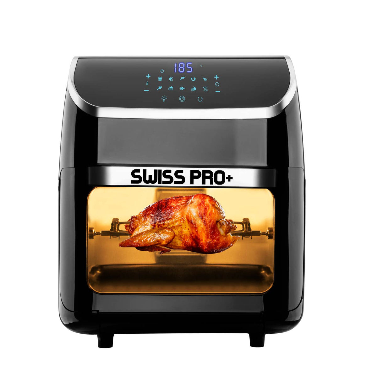 Four à Convection Air Fryer Swiss Pro+ 12 L – Écran Tactile & Porte Transparente