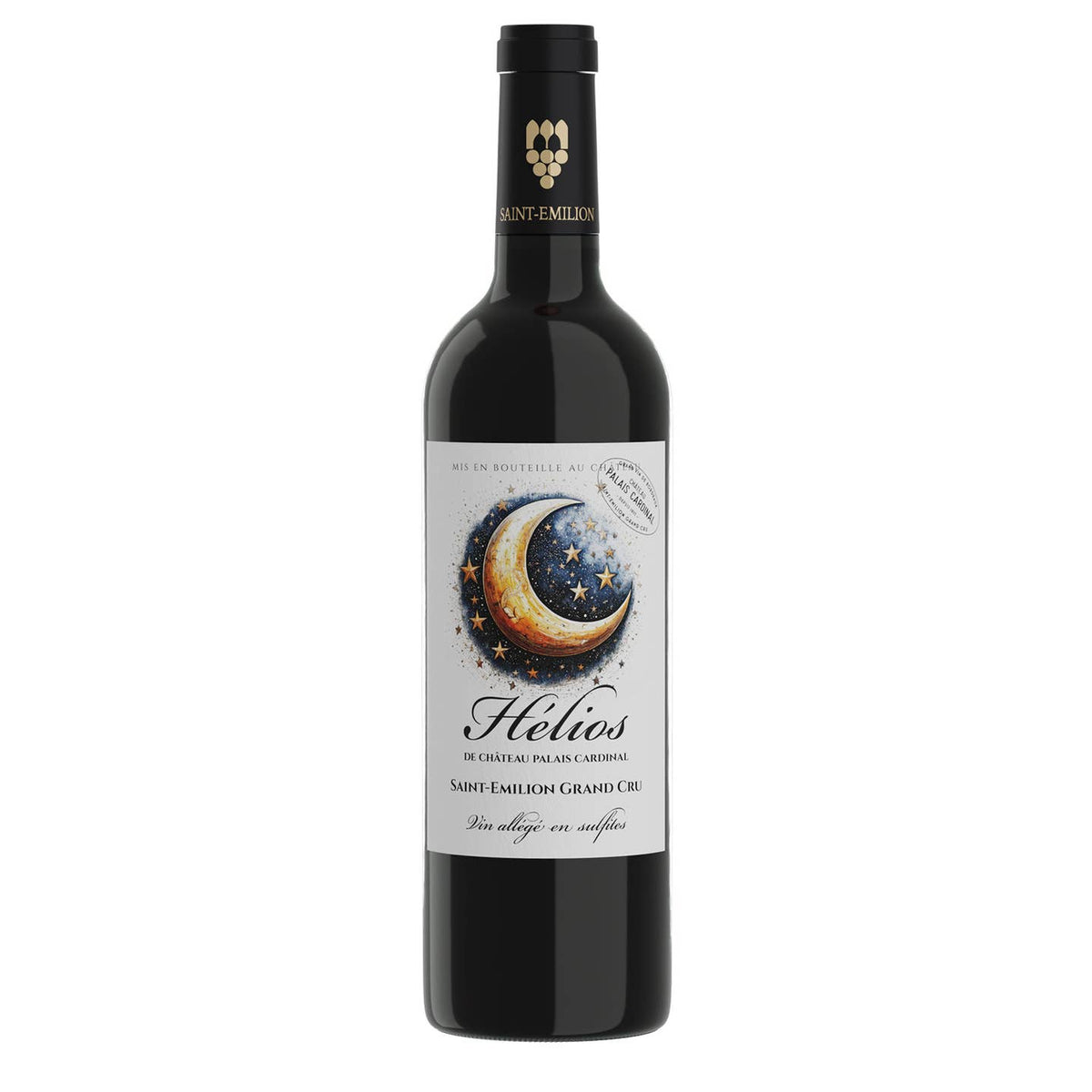 Hélios – Saint-Émilion Grand Cru Allégé en Sulfites | 3 Bouteilles