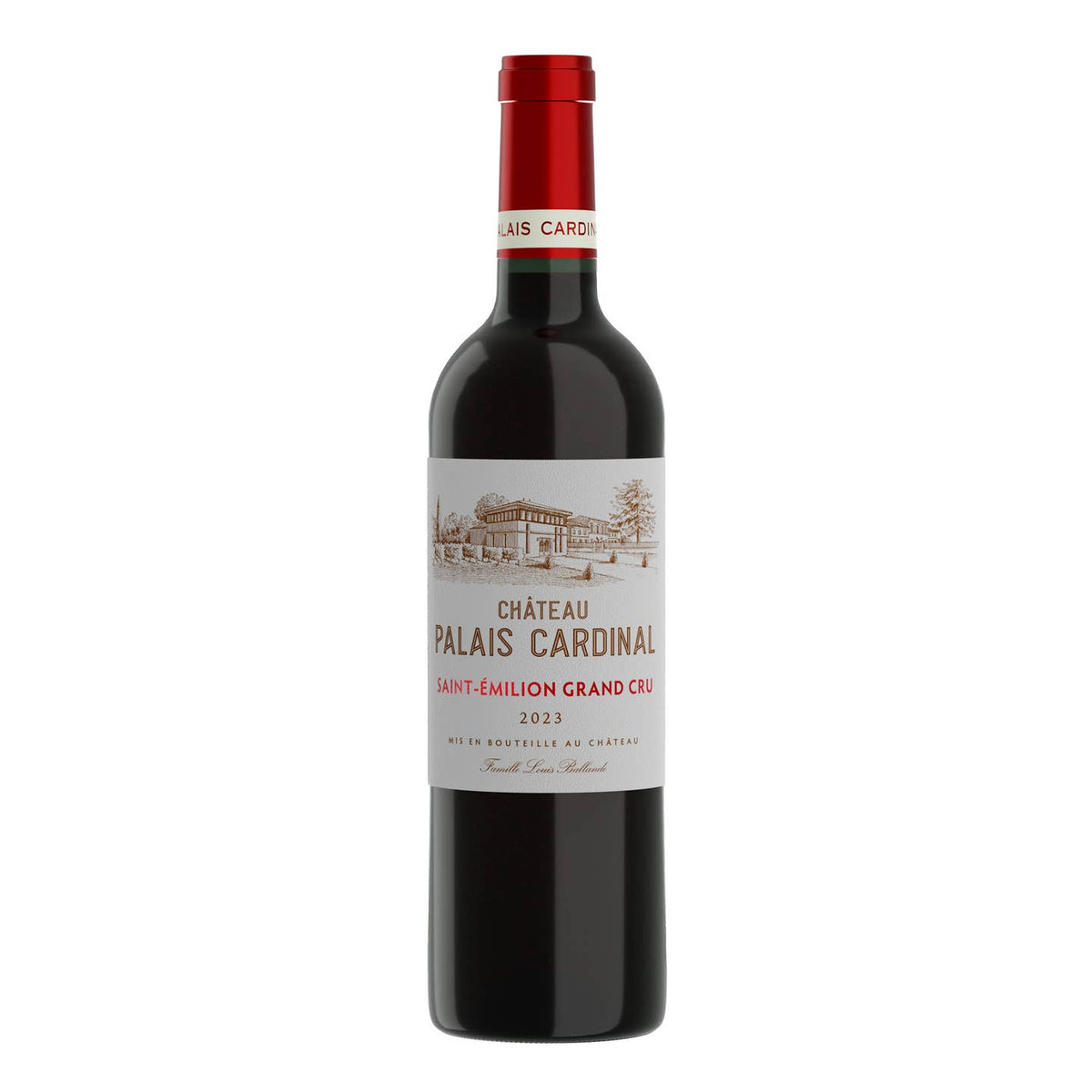 Château Palais Cardinal 2023 – Saint-Émilion Grand Cru | Coffret 6 Bouteilles