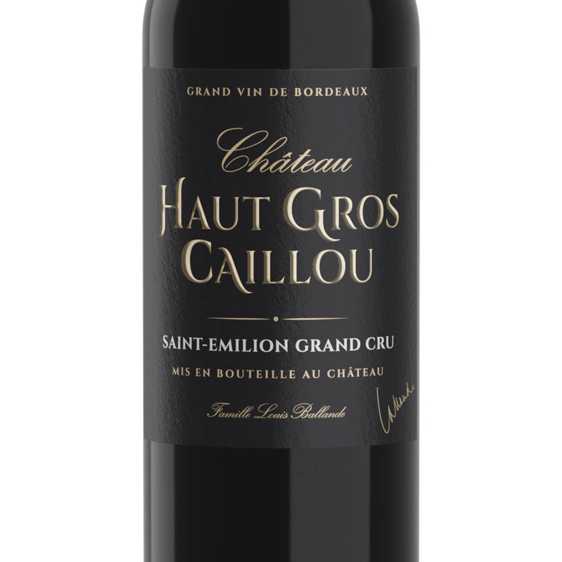 Château Haut-Gros Caillou 2023 – Saint-Émilion Grand Cru | Coffret 6 Bouteilles