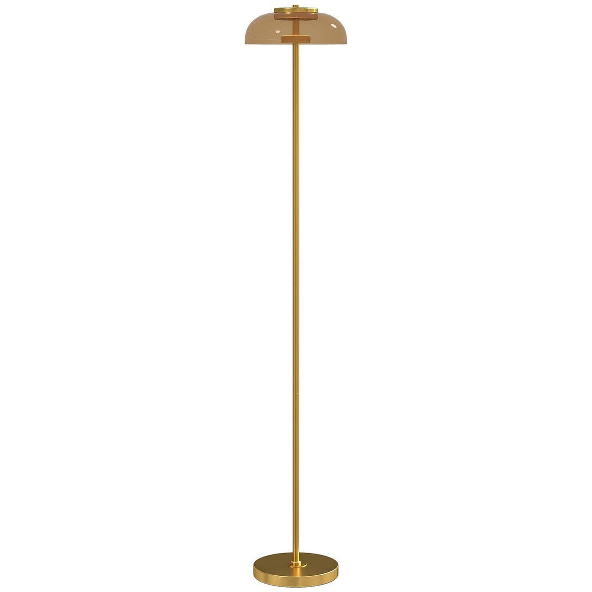 Lampadaire LED Laiton Minimaliste – Lumière Chaude 3000K pour Salon & Chambre