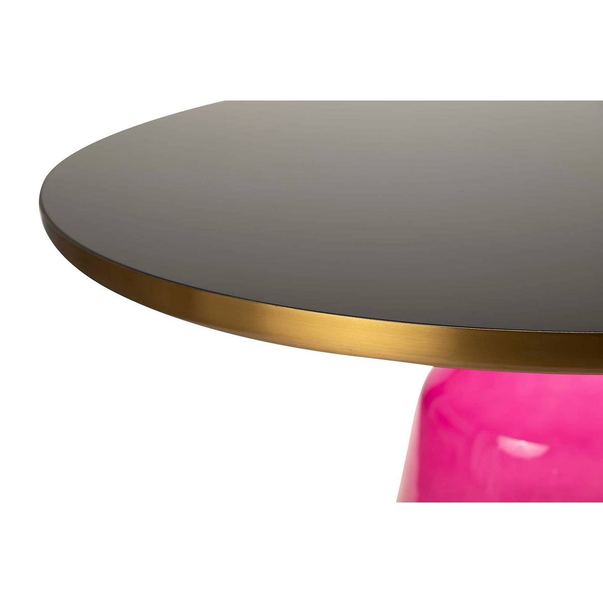 Table Basse Inox & Verre Noir – 75×75×37 cm Design Contemporain