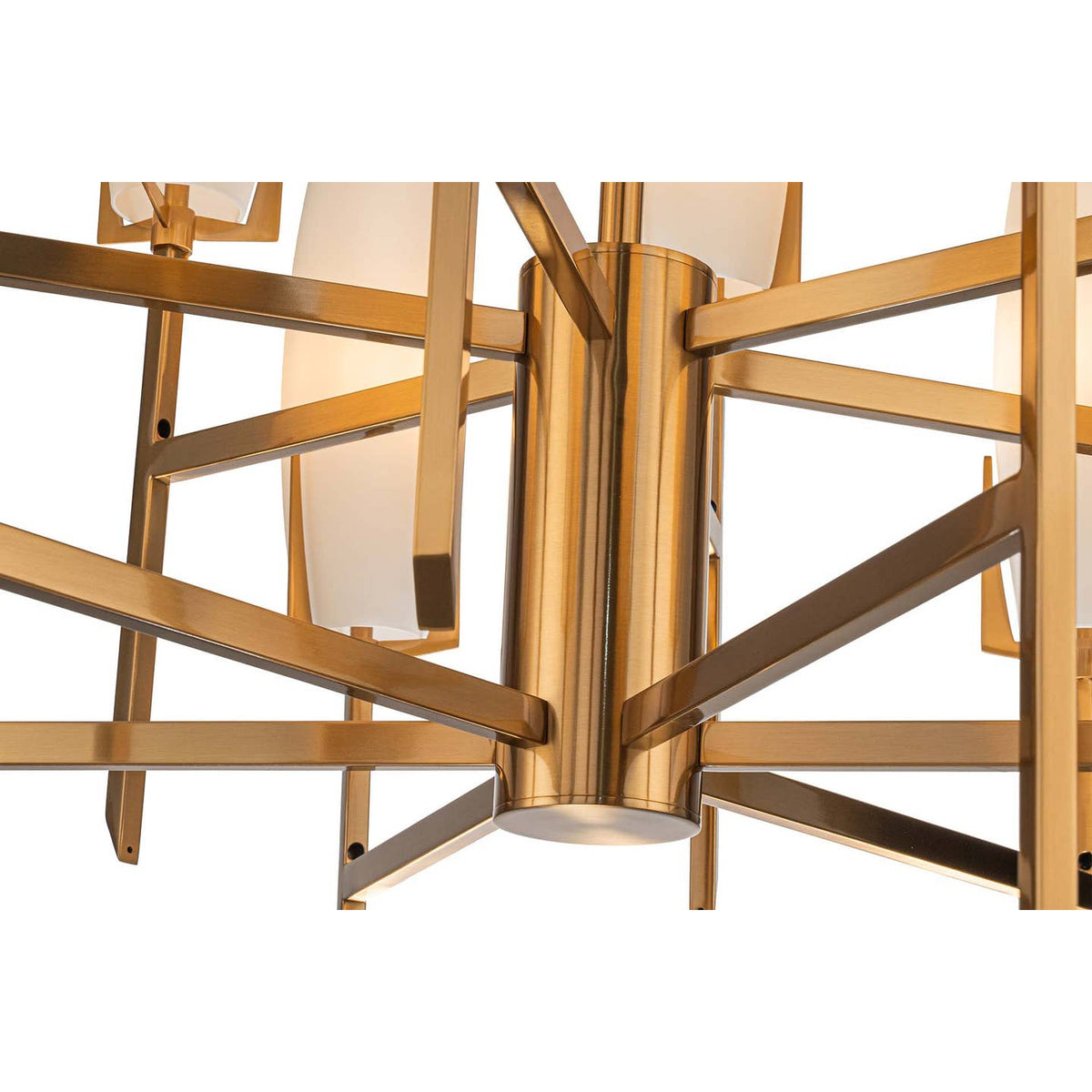 Suspension Luminaire Métal & Cristal – 92×92×99 cm Design Grand Format