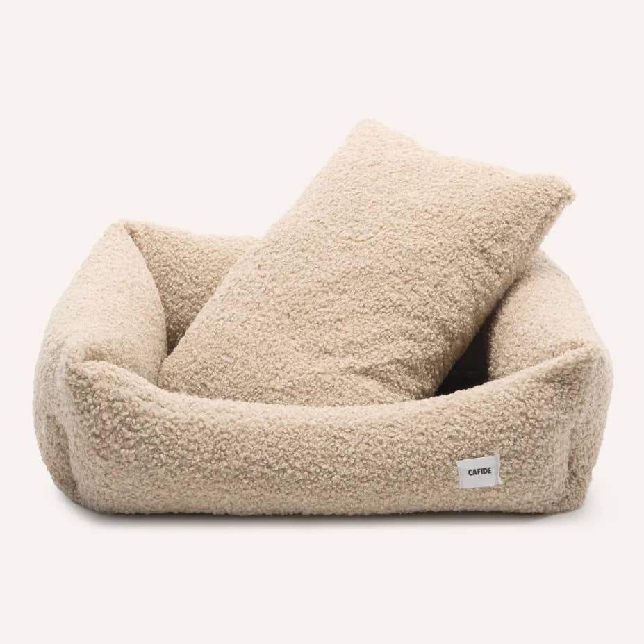Lit pour chien de berger beige, Snozy