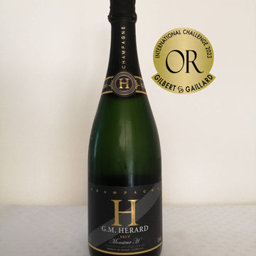 Champagne Monsieur H Brut signature 75cl - 6 Bouteilles