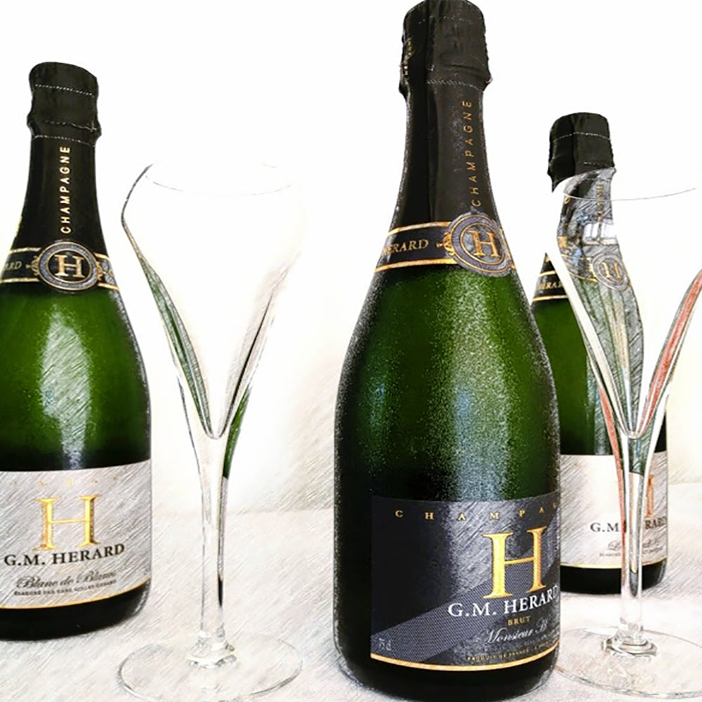 Champagne Monsieur H Brut signature 75cl - 6 Bouteilles